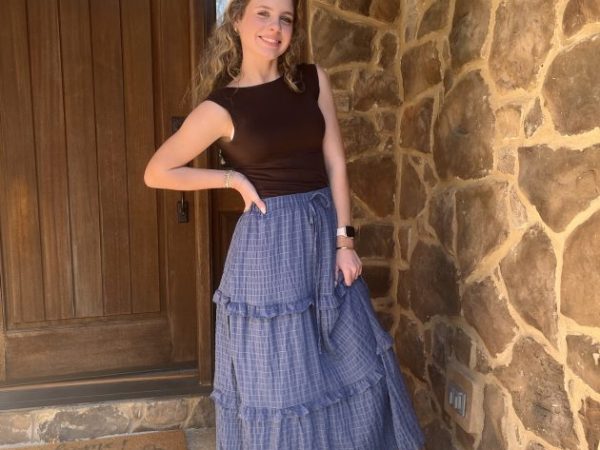 Women’s Long Summer Skirt only $15.35!